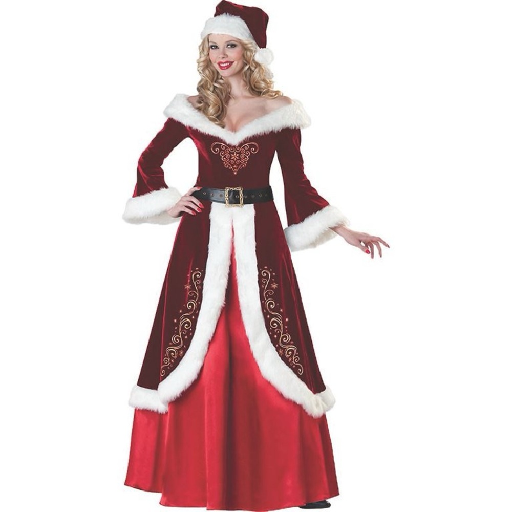 Incharacter Costumes Mrs. St. Nick Mrs. Claus Costume- new in bag